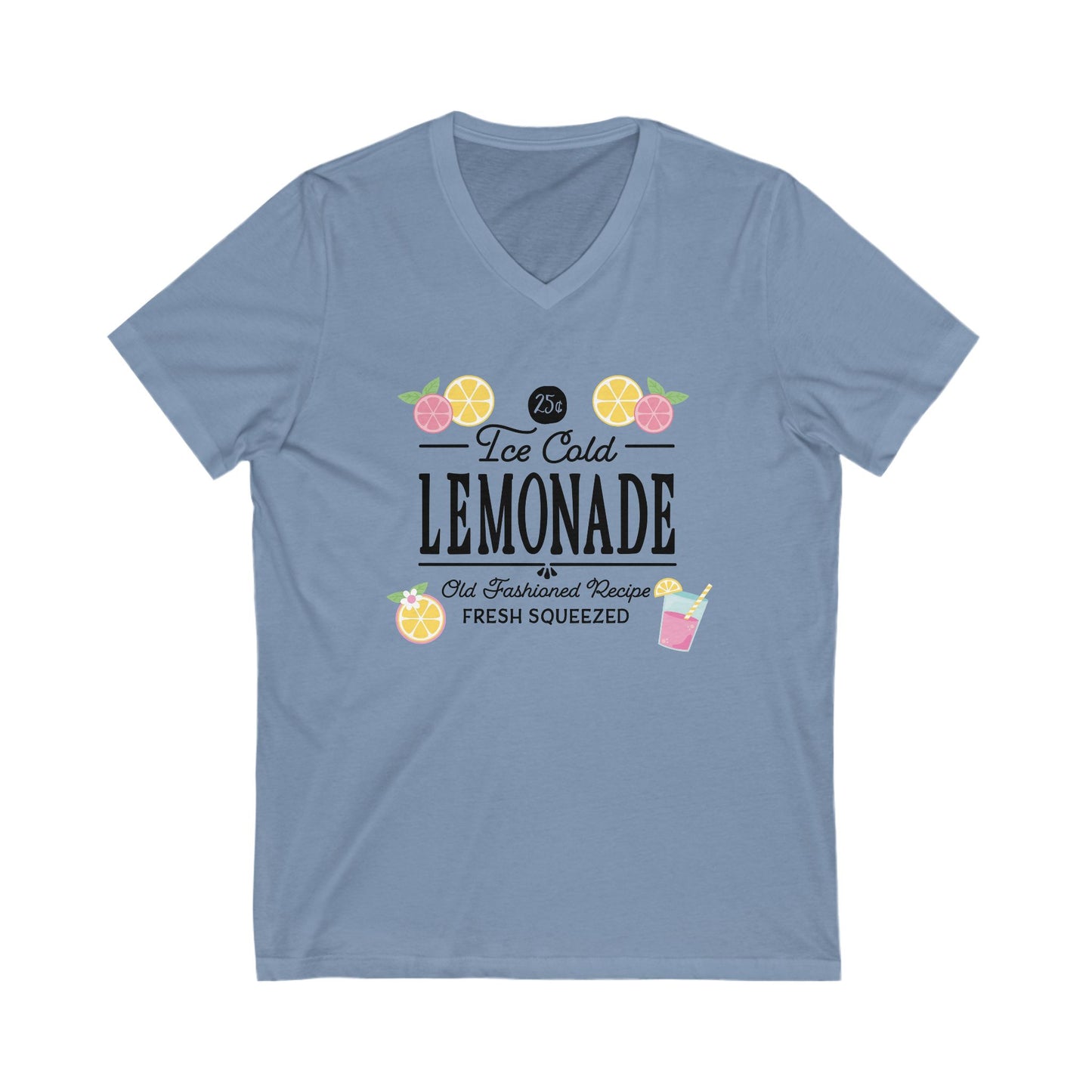 Ice Cold Lemonade V-Neck Tee