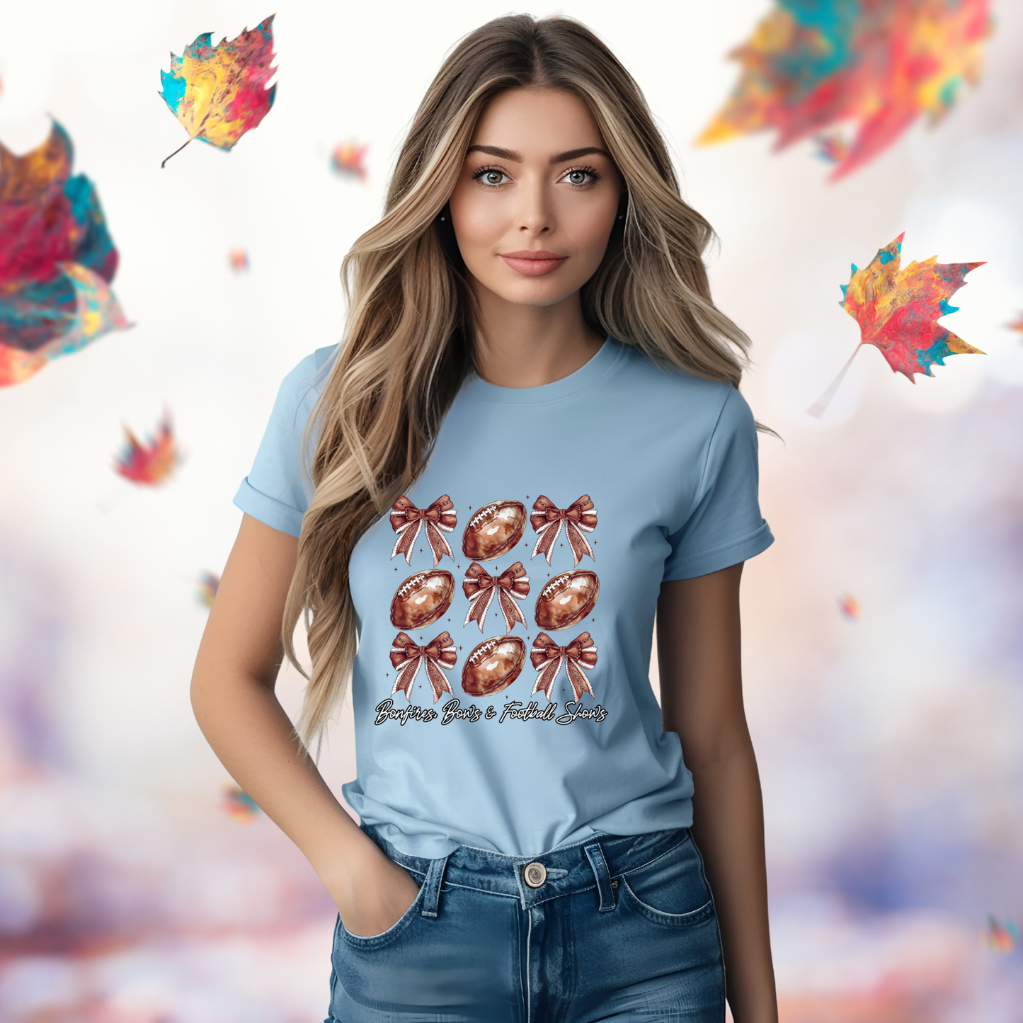 Bonfires, Bows, & Football Shows T-Shirt