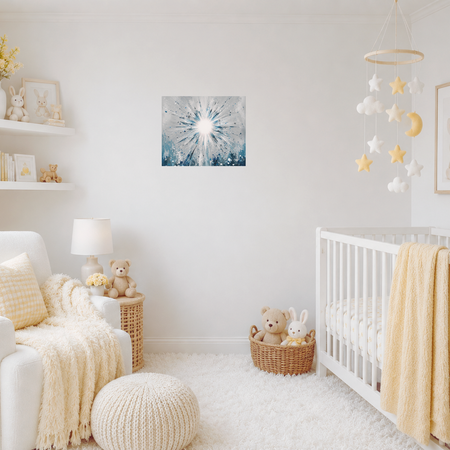 Radiant Awakening Canvas Wall Art