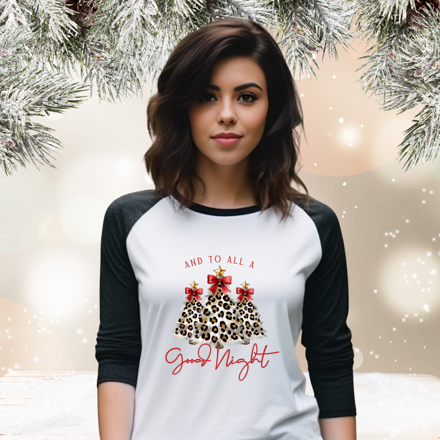And To All A Good Night Baseball Tee