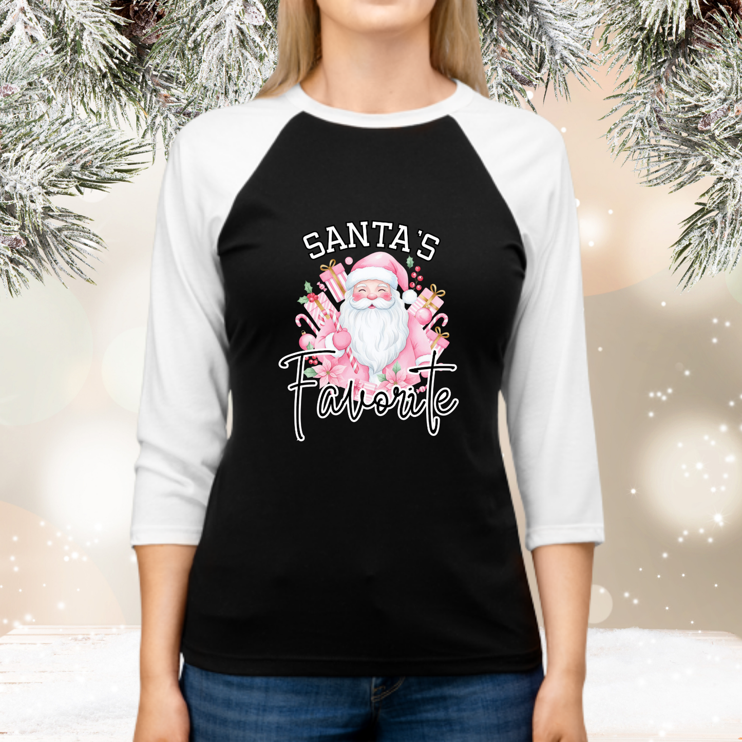 Santa’s Favorite Baseball Tee