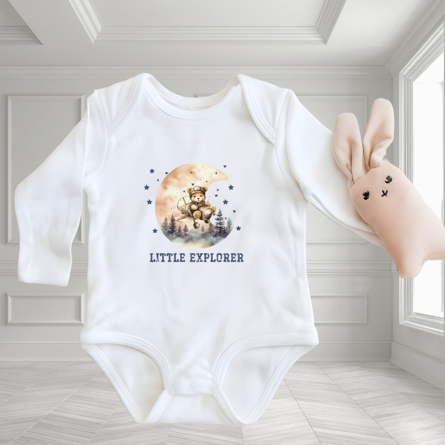 Little Explorer Infant Long Sleeve Onesie