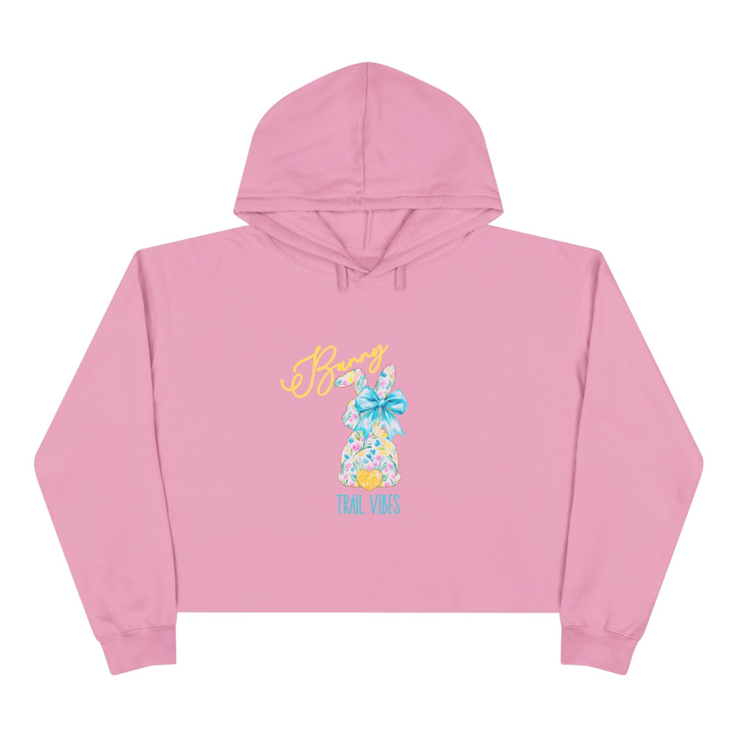 Bunny Trail Vibes Crop Hoodie