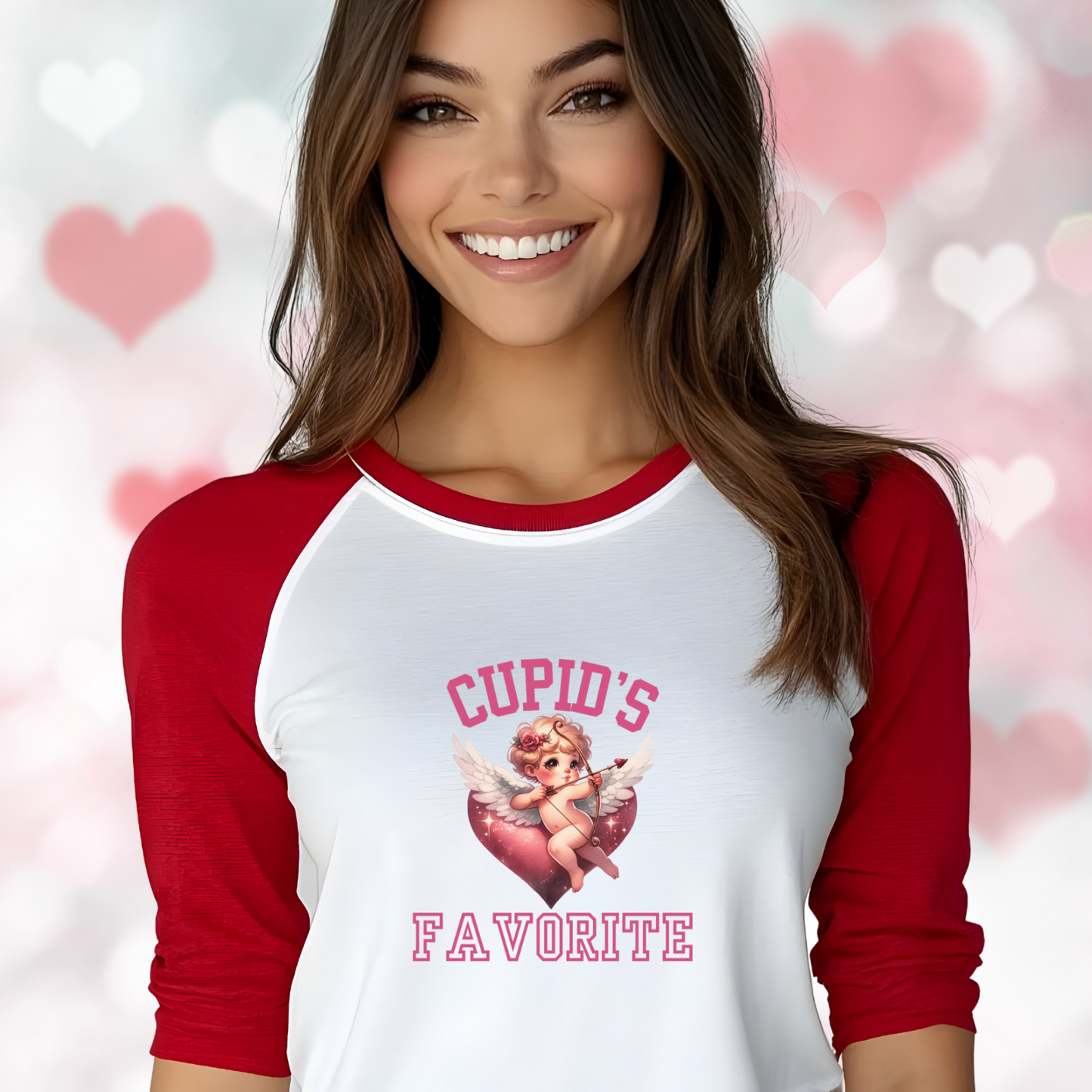 Cupid’s Favorite Baseball Tee