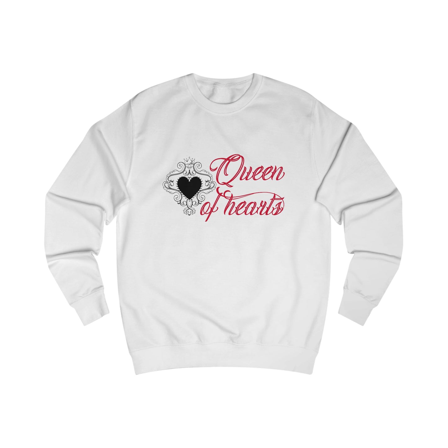 Queen Of Hearts Crewneck Sweatshirt
