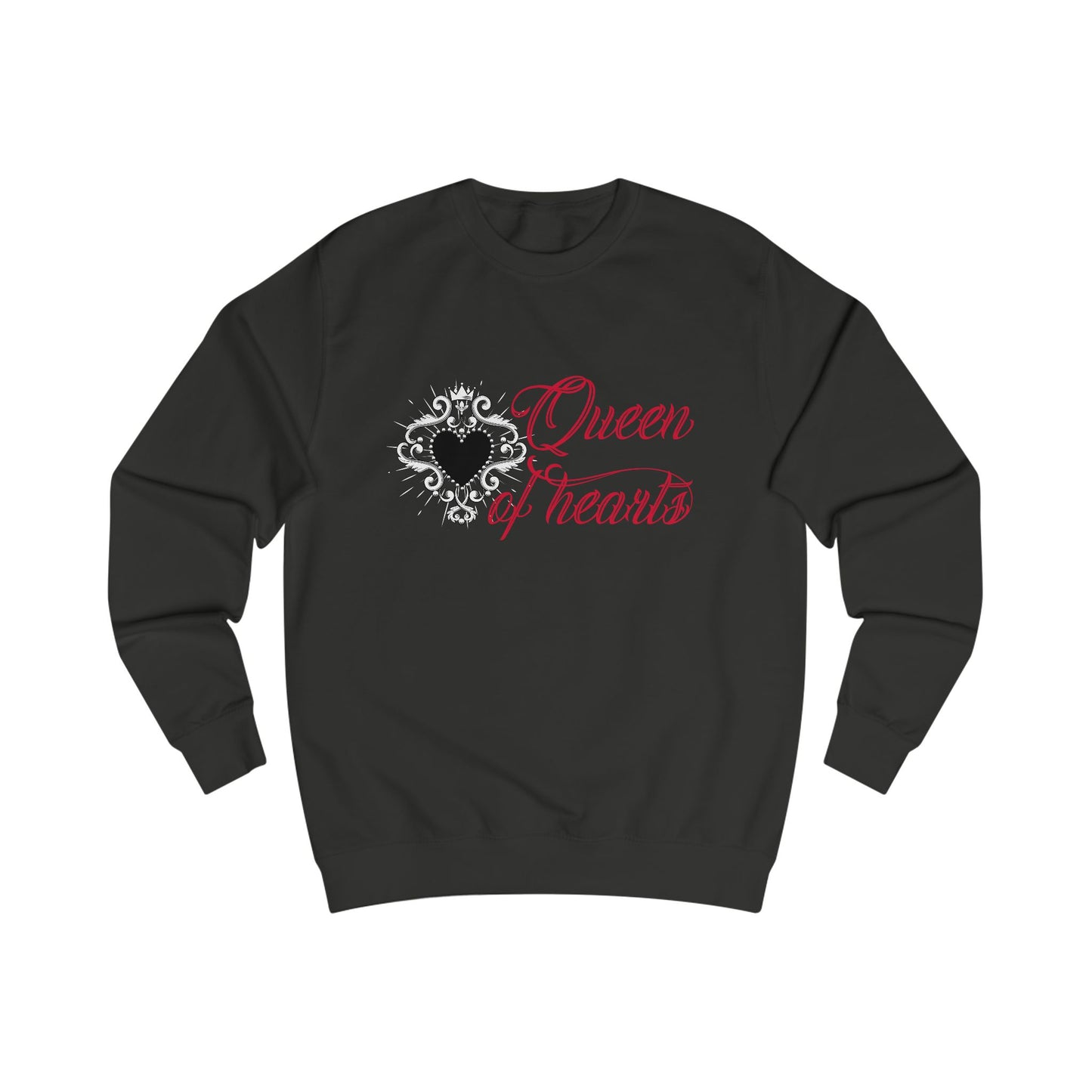 Queen Of Hearts Crewneck Sweatshirt
