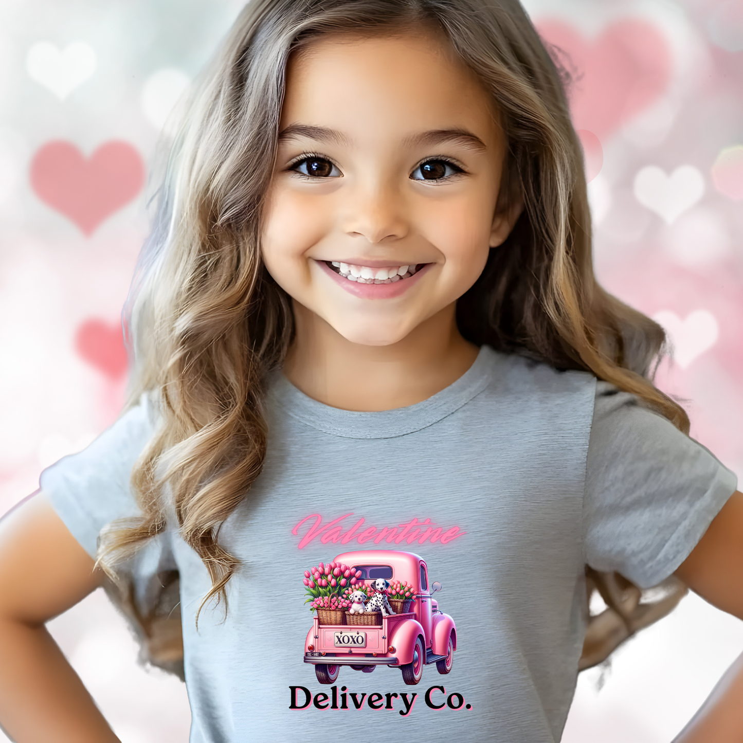 Valentine Delivery Co. Kid's T-Shirt
