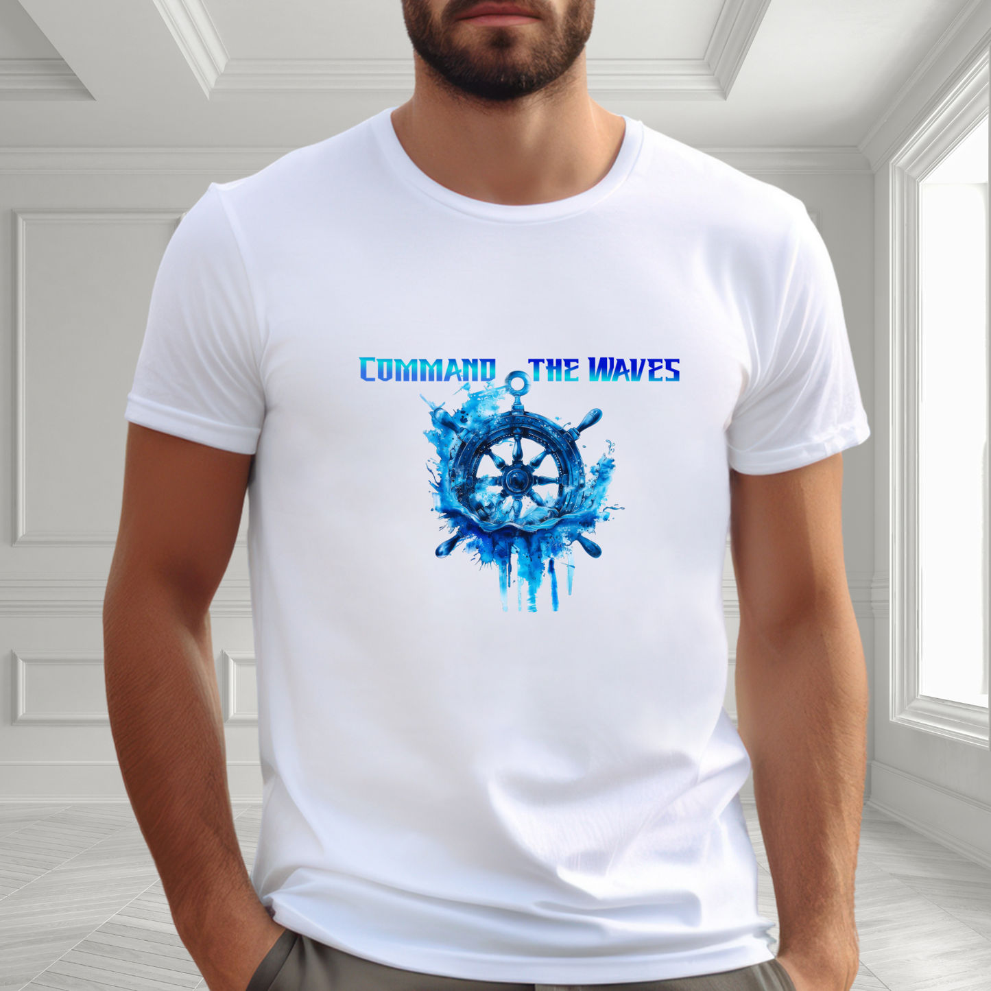 Command The Waves T-Shirt