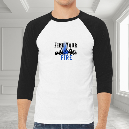 Find Your Fire Baseball Tee