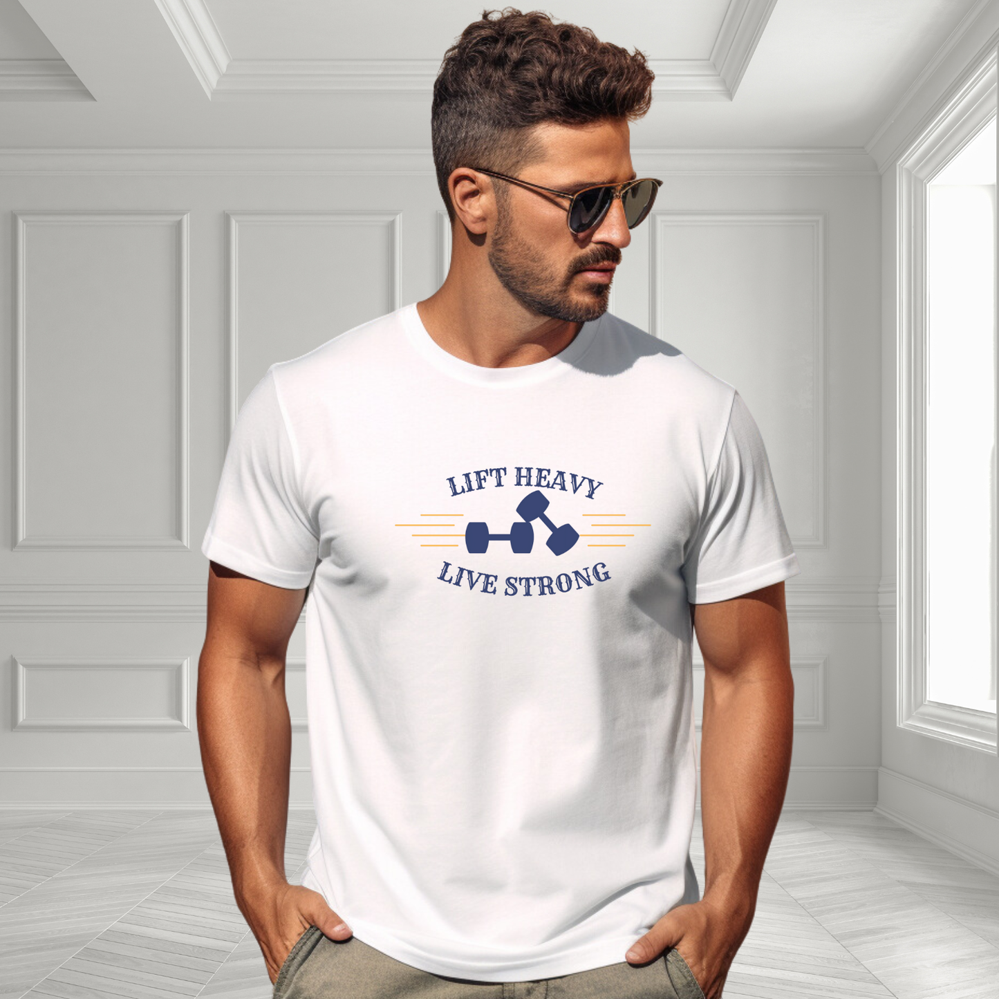 Lift Heavy Live Strong T-Shirt
