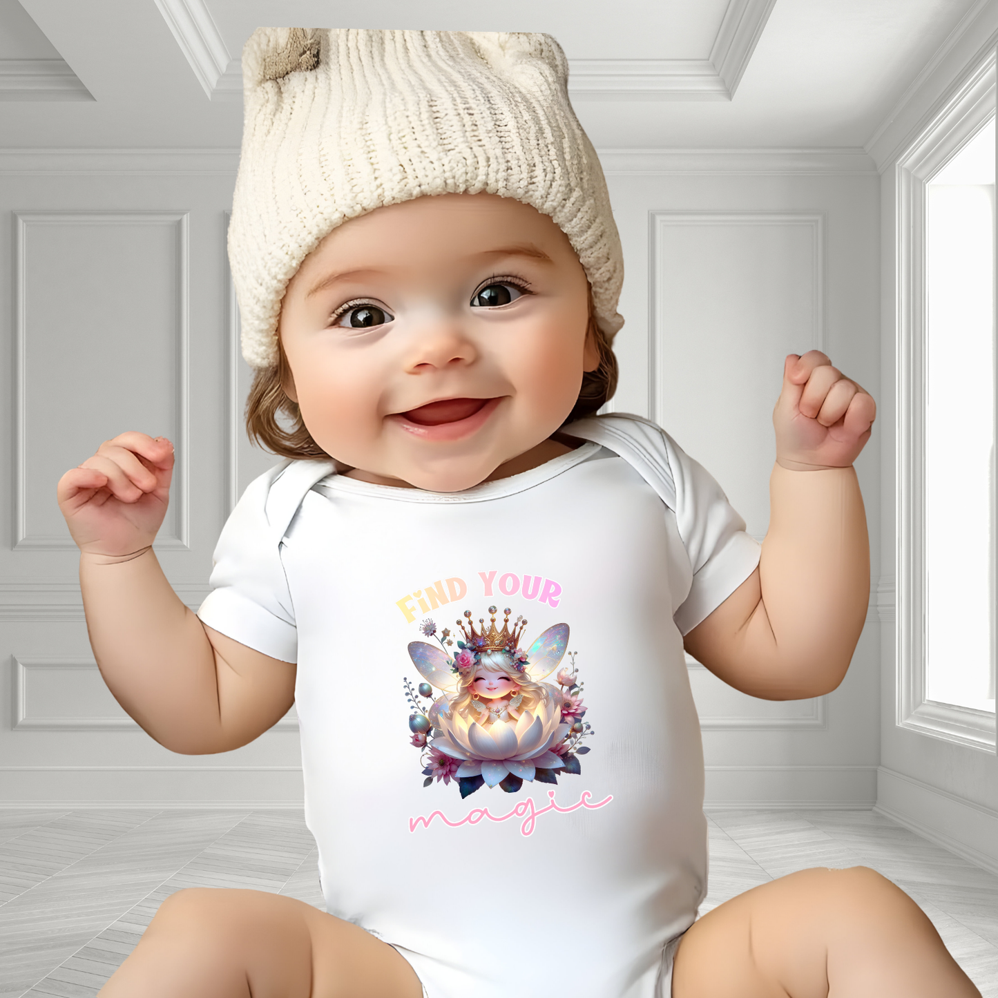 Find Your Magic Infant Short Sleeve Onesie