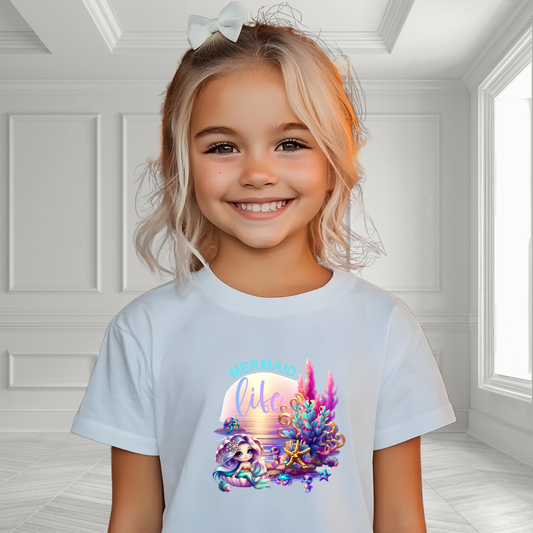 Mermaid Life Kid's T-Shirt