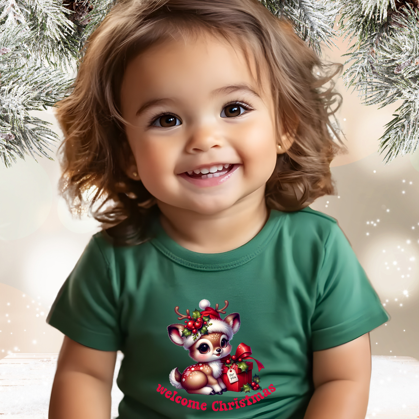 Welcome Christmas Toddler T-Shirt