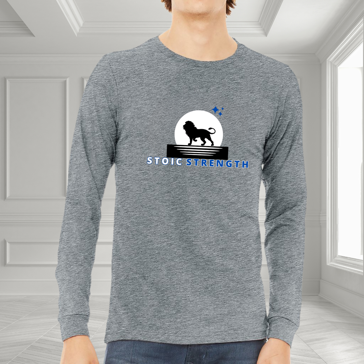Stoic Strength Long Sleeve Tee