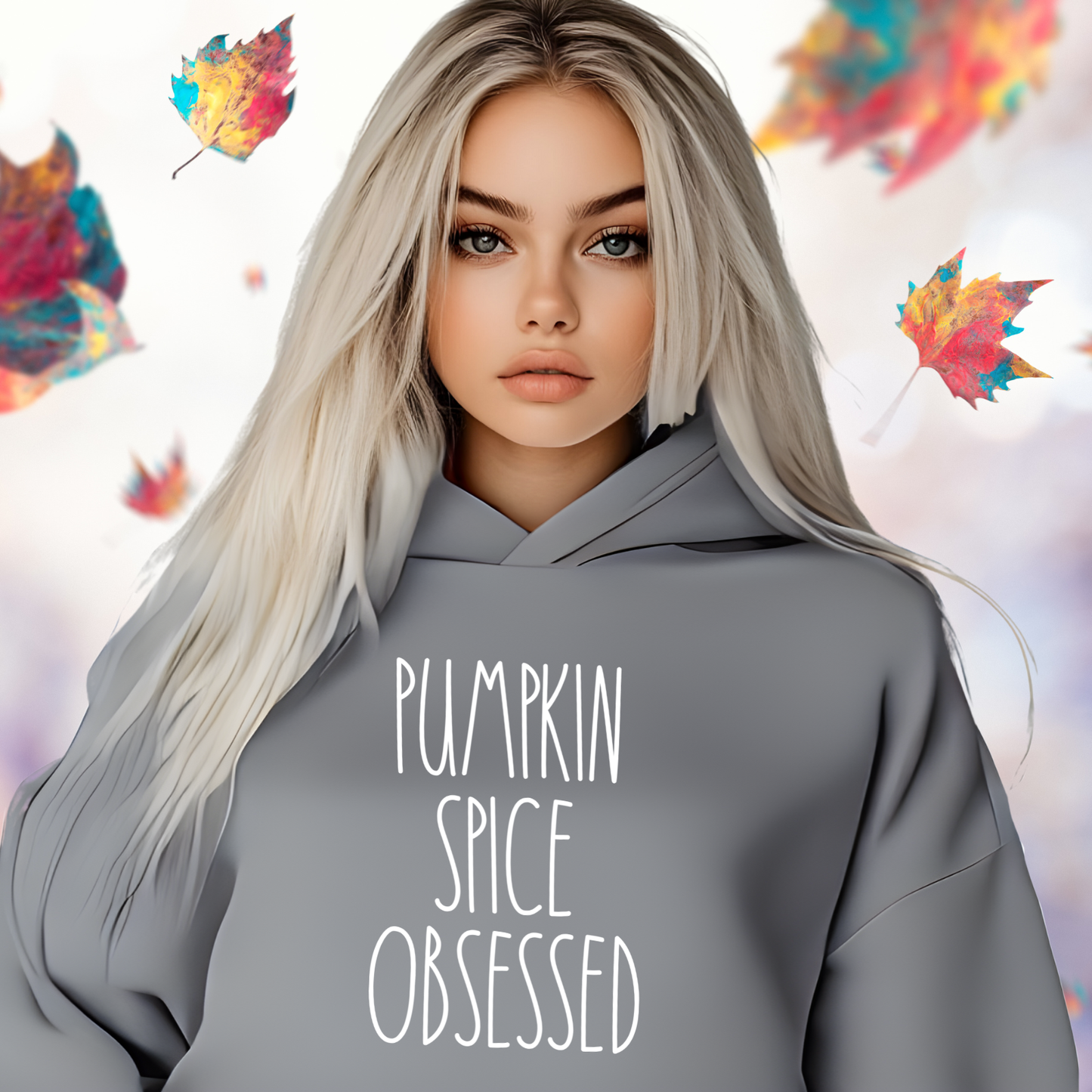 Pumpkin Spice Obsessed Crop Hoodie