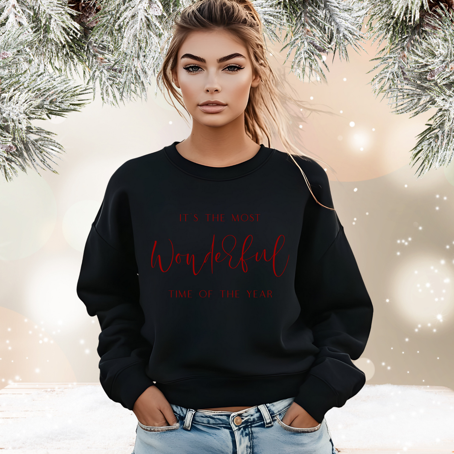 Most Wonderful Time Of The Year Crewneck Sweatshirt