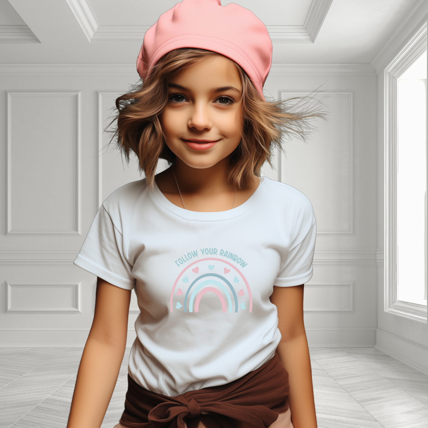 Follow Your Rainbow Kid's T-Shirt