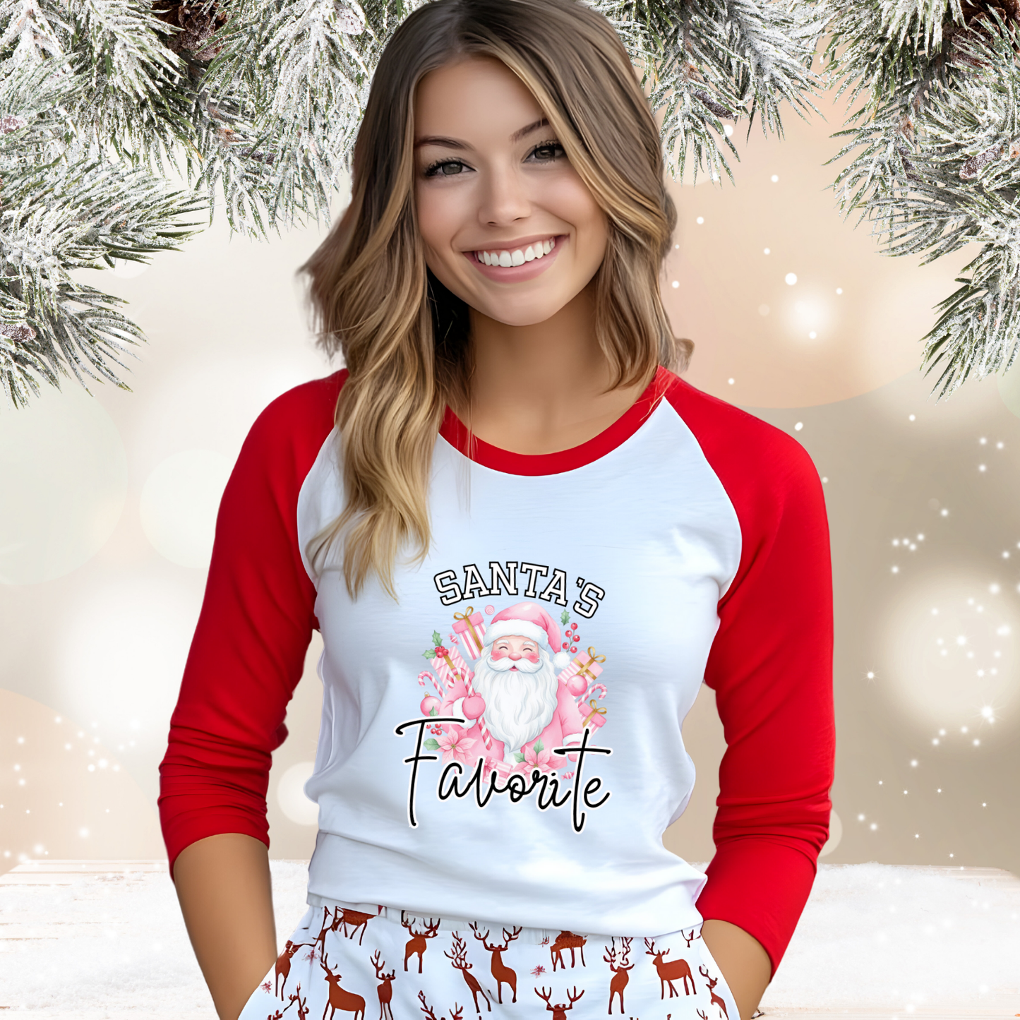 Santa’s Favorite Baseball Tee