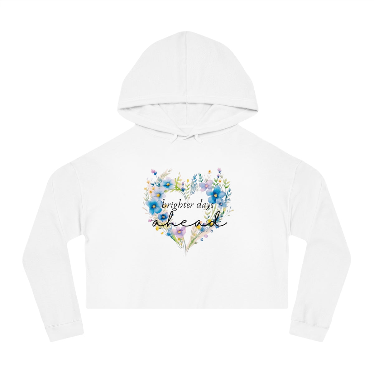 Brighter Days Ahead Crop Hoodie