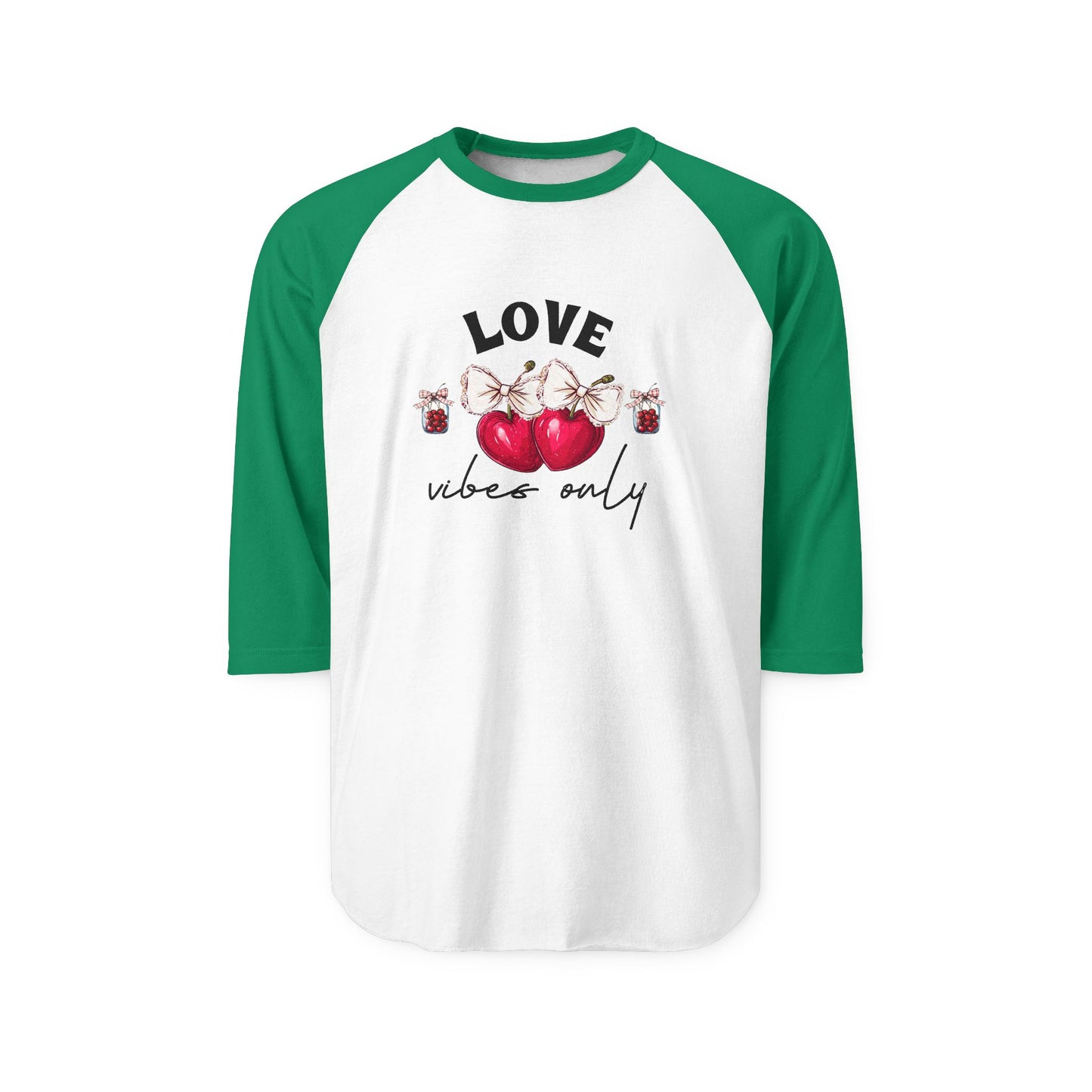 Love Vibes Only Baseball Tee