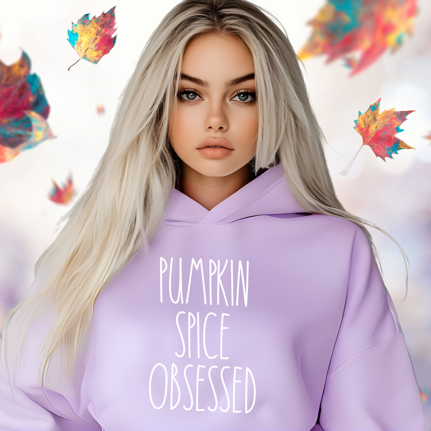 Pumpkin Spice Obsessed Crop Hoodie