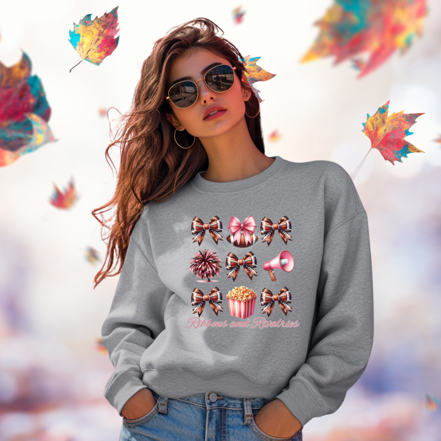Ribbons & Rivalries Crewneck Sweatshirt