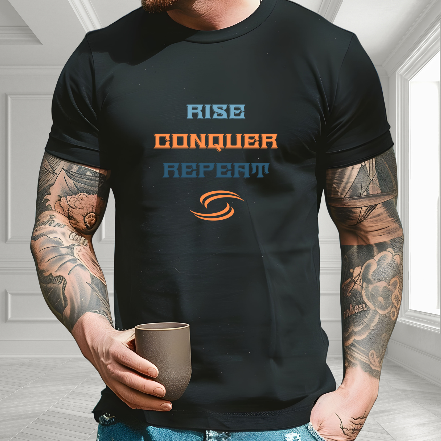 Rise, Conquer, Repeat T-Shirt