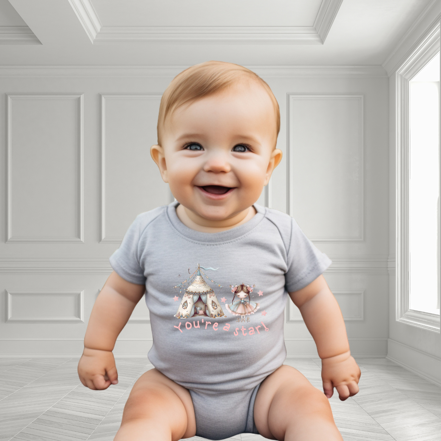 You’re A Star Infant Short Sleeve Onesie