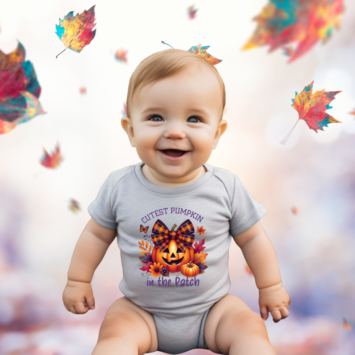 Cutest Pumpkin In The Patch Infant Short Sleeve Onesie