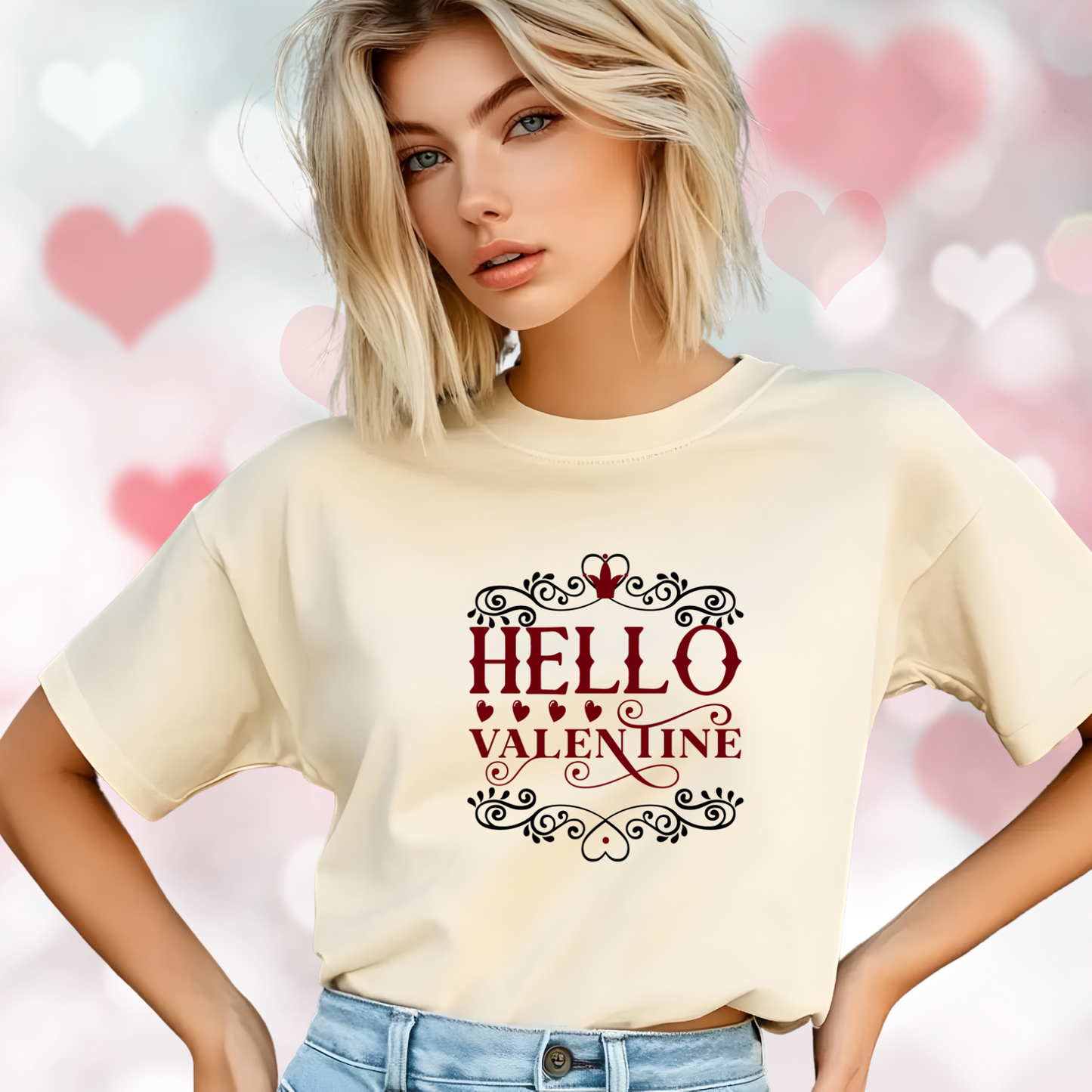 Hello Valentine T‑Shirt