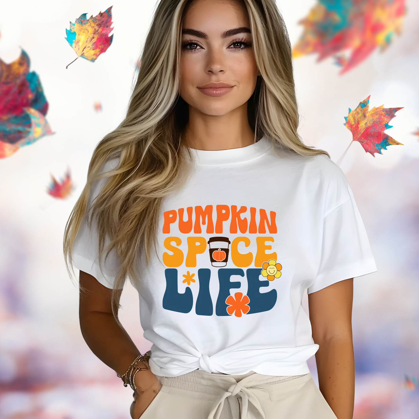Retro Pumpkin Spice Life T-Shirt