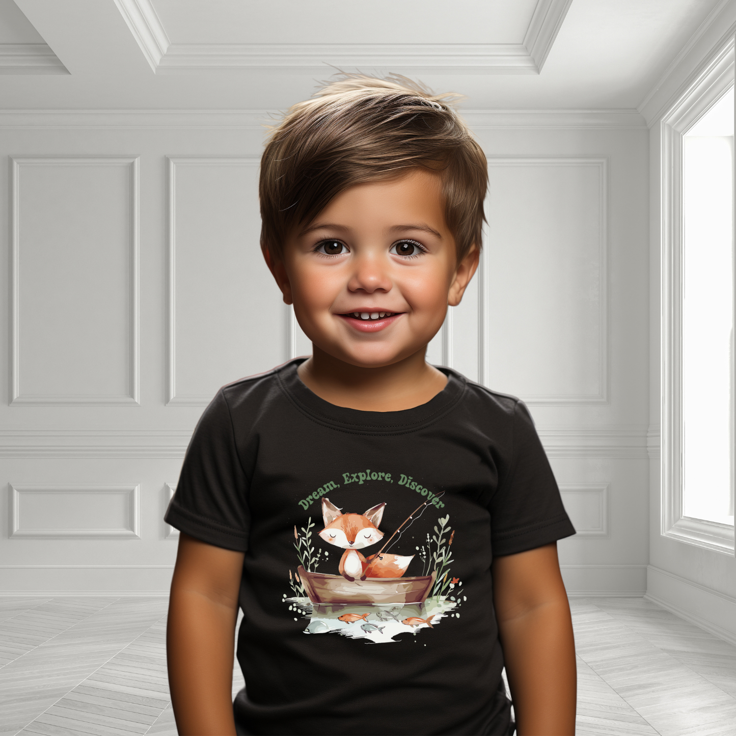 Dream, Explore, Discover Toddler T-Shirt