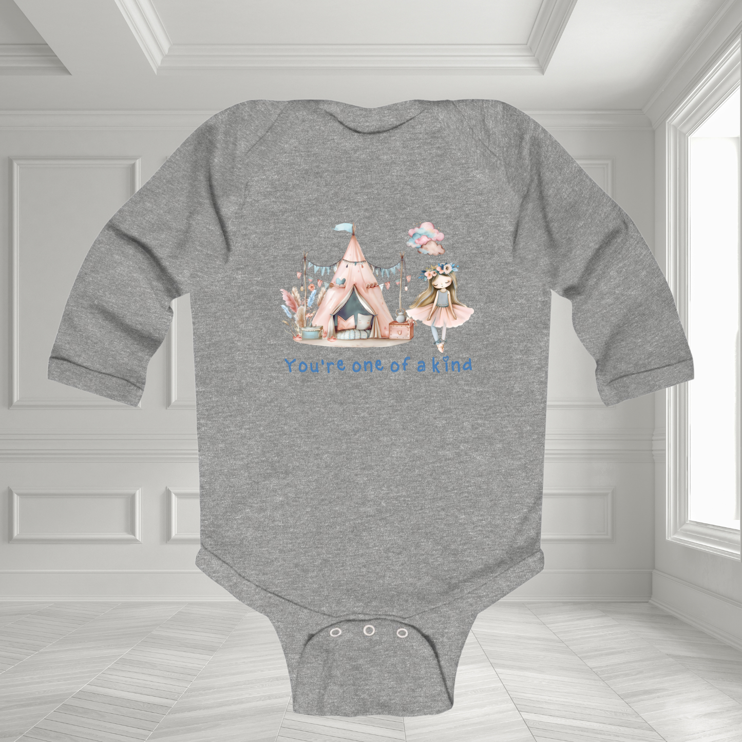 One Of A Kind Infant Long Sleeve Onesie