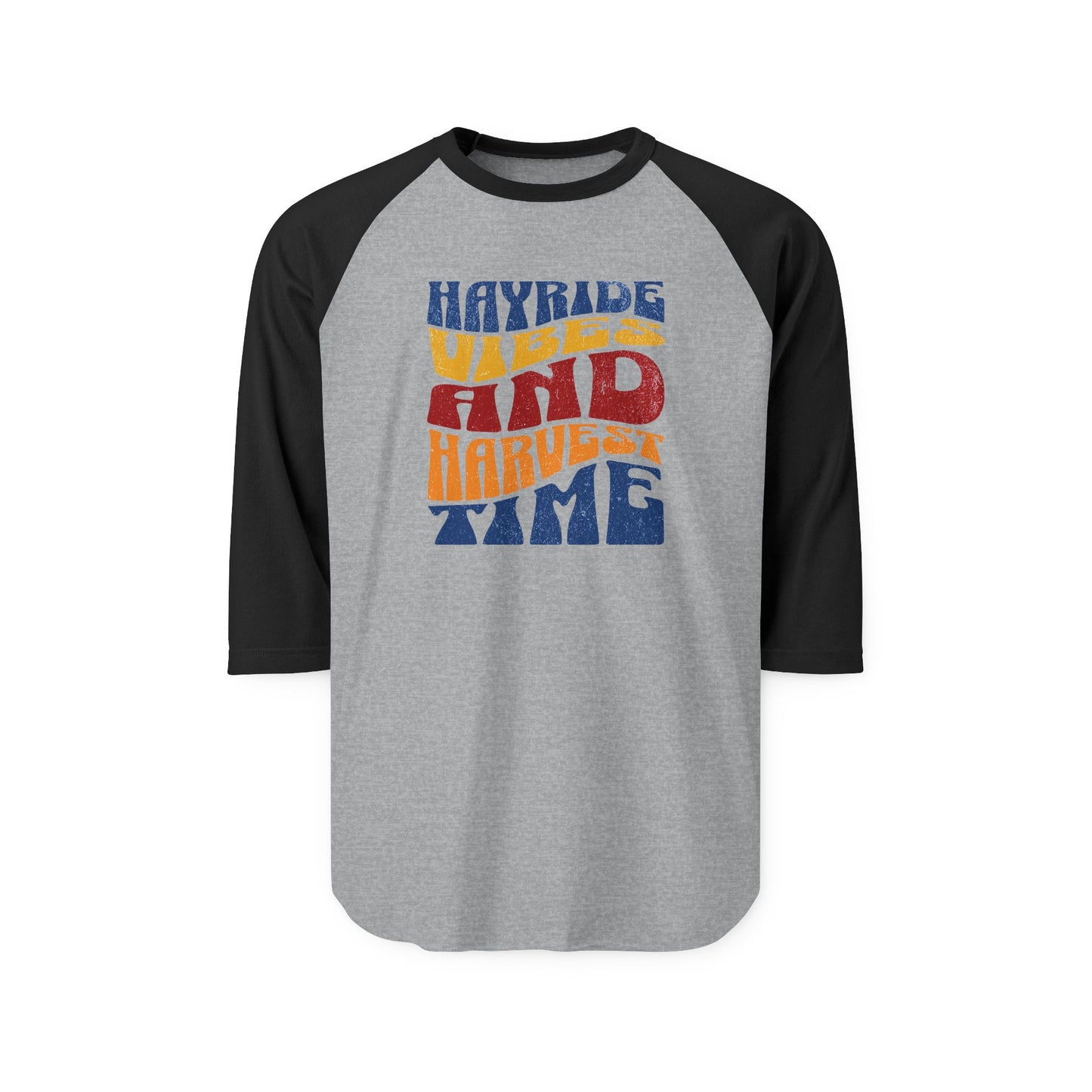Hayride Vibes Baseball Tee