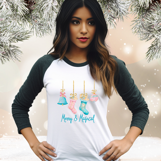Merry And Magical Baseball Tee