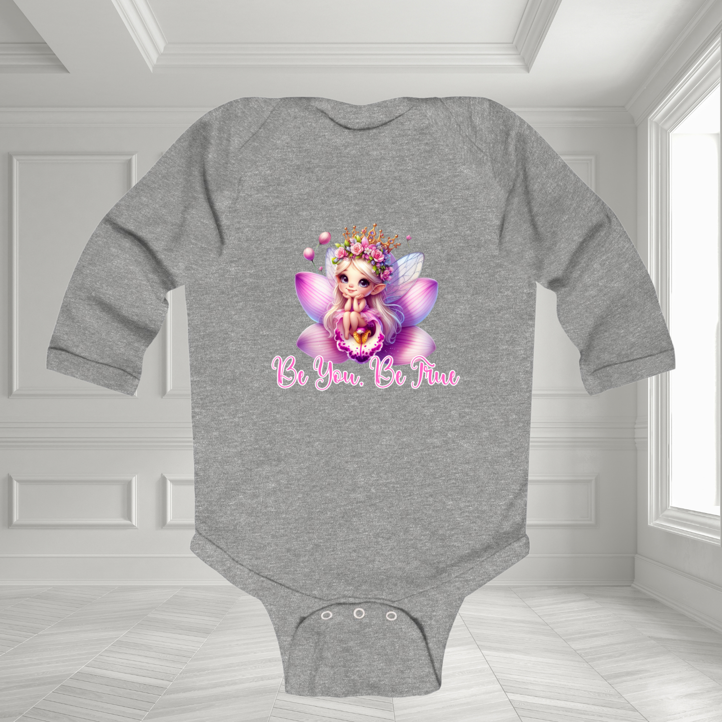 Be You, Be True Infant Long Sleeve Onesie
