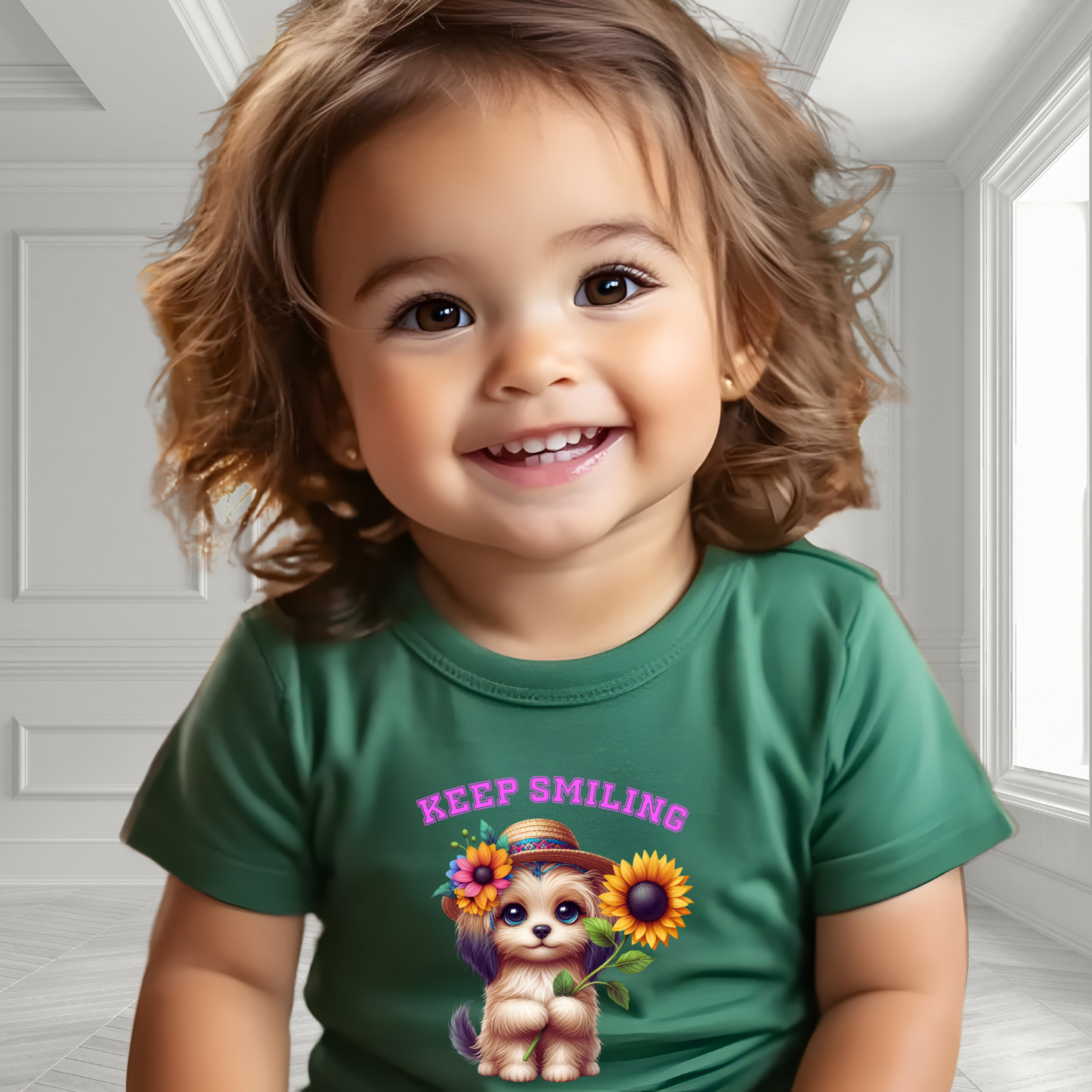 Keep Smiling Toddler T-Shirt
