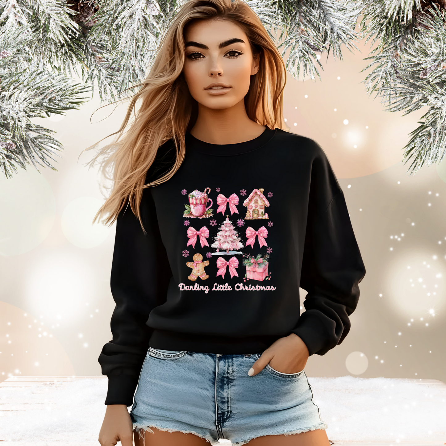 Darling Little Christmas Sweatshirt