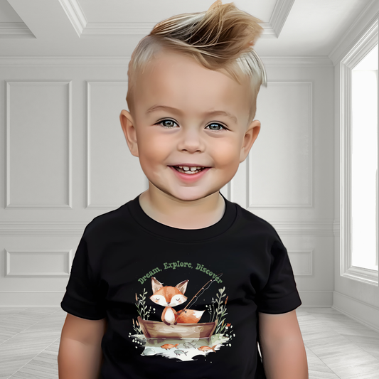 Dream, Explore, Discover Toddler T-Shirt