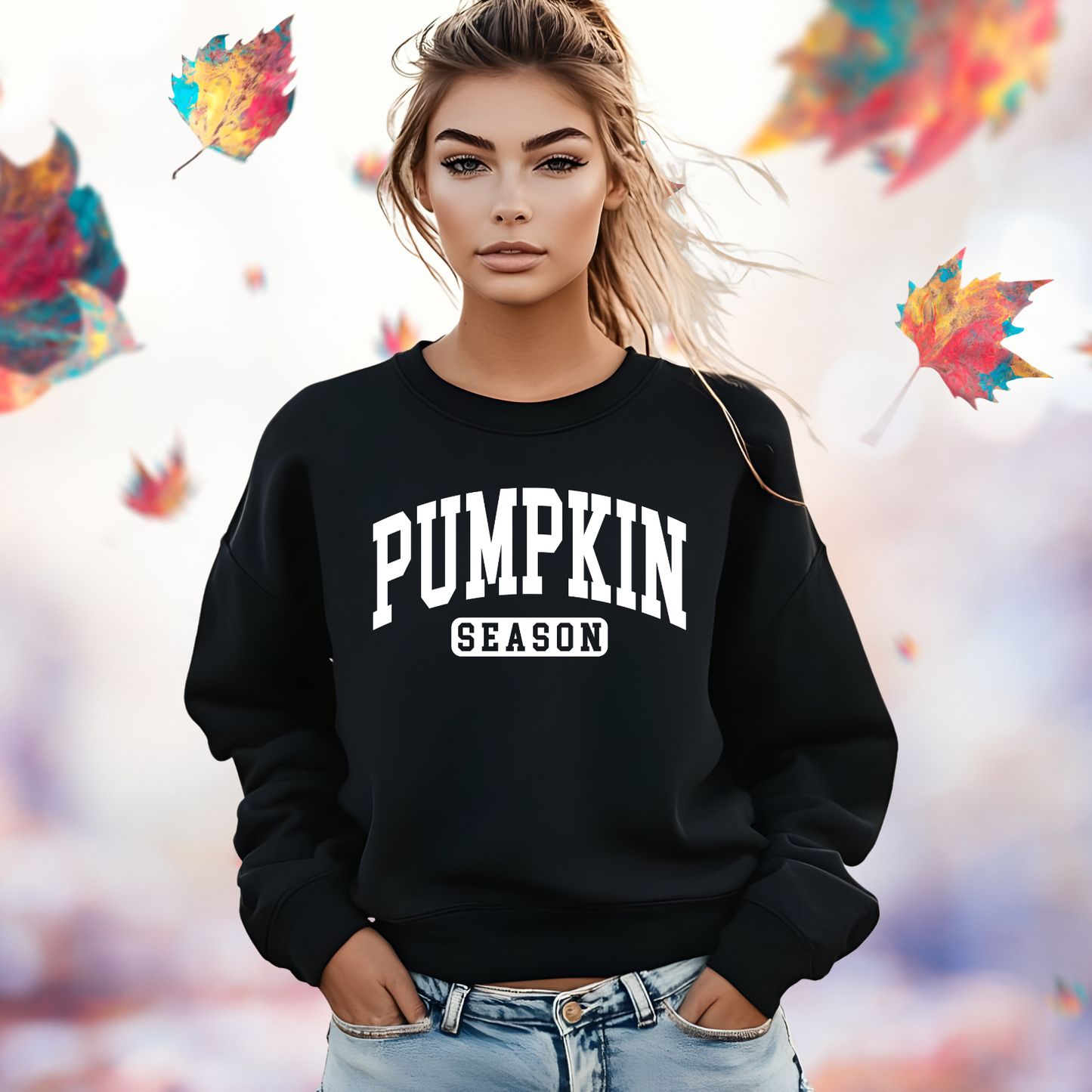 Pumpkin Season Crewneck Sweatshirt