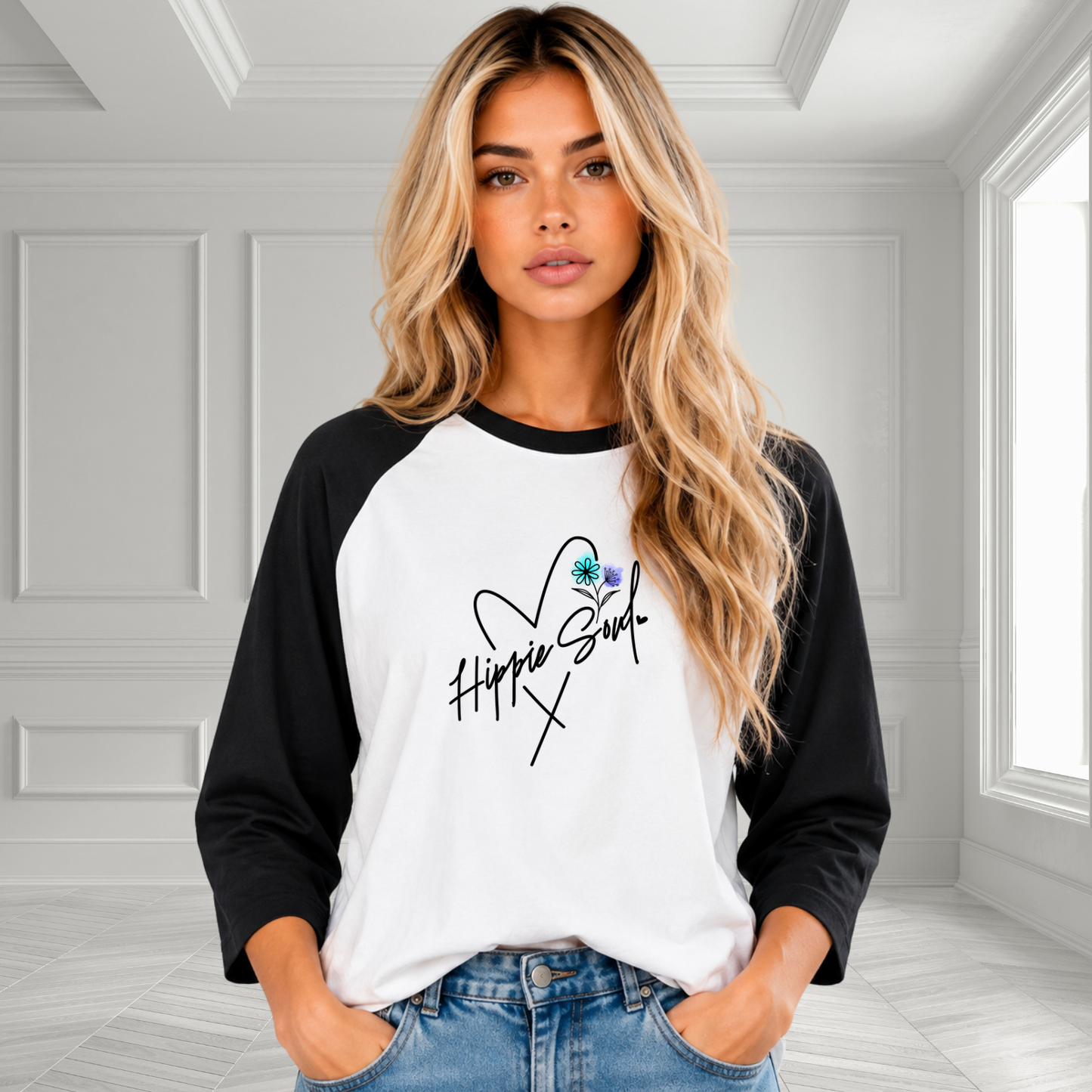 Hippie Soul Baseball Tee