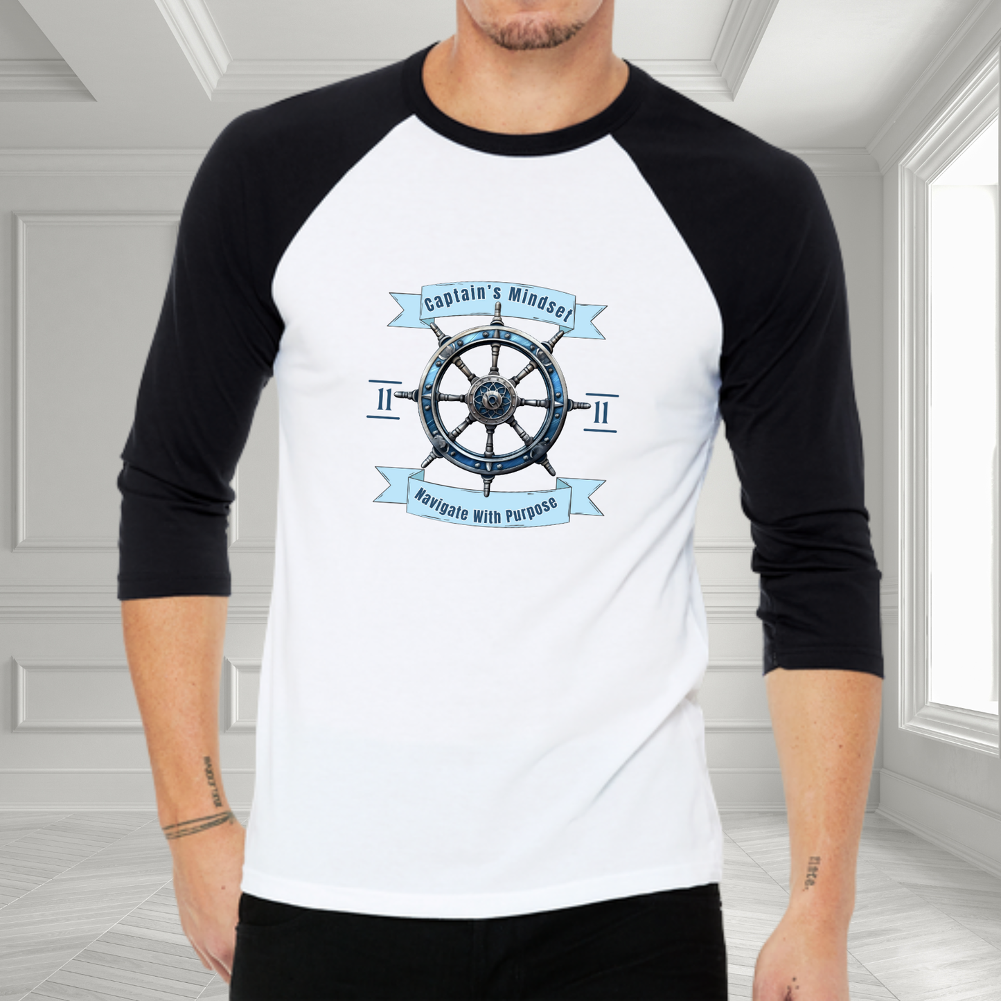 Captain’s Mindset Baseball Tee