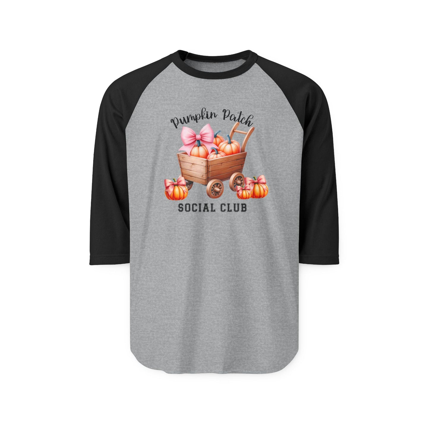 Pumpkin Patch Social Club Baseball Tee