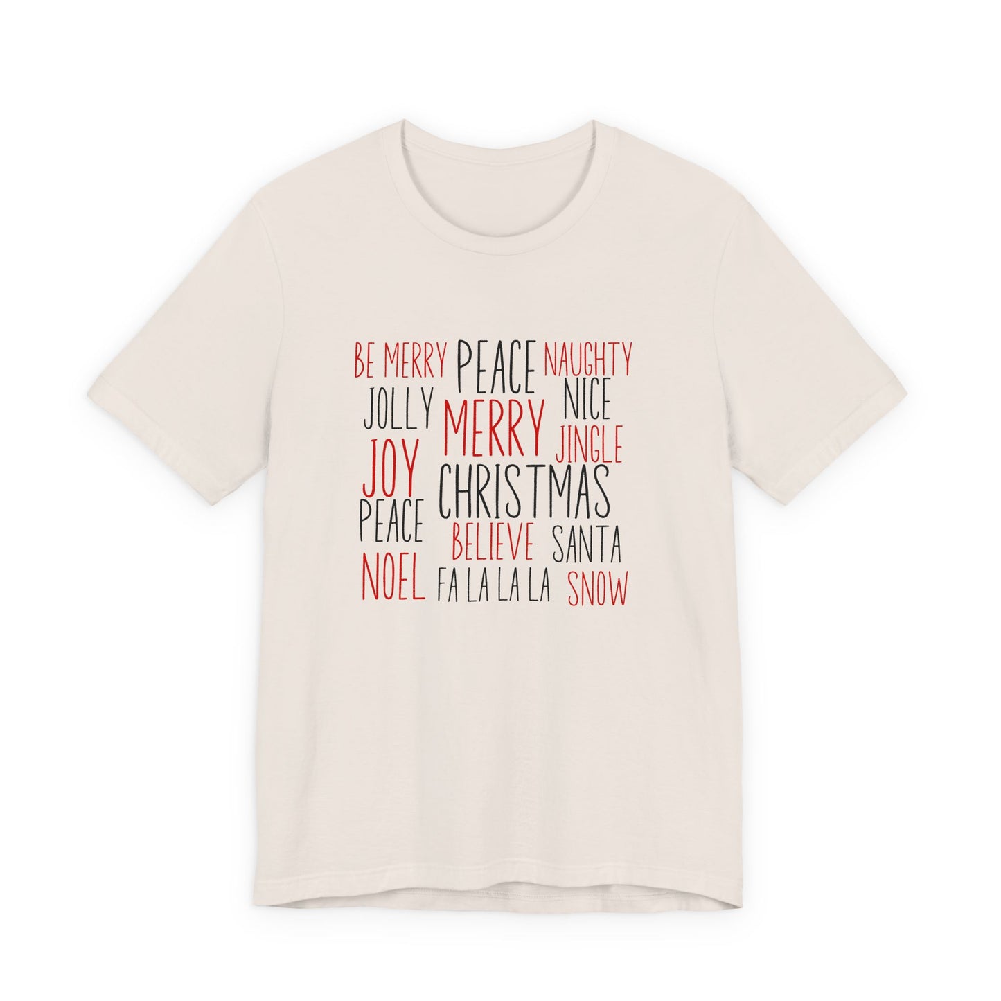 Festive Holiday Words T-Shirt