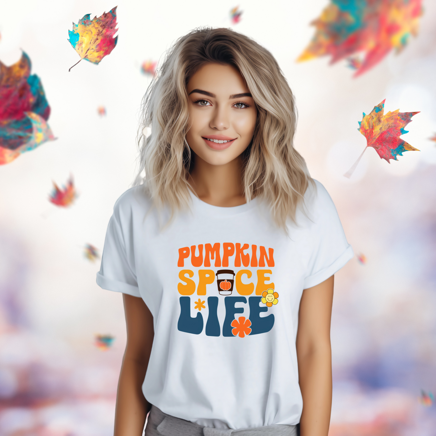 Retro Pumpkin Spice Life T-Shirt