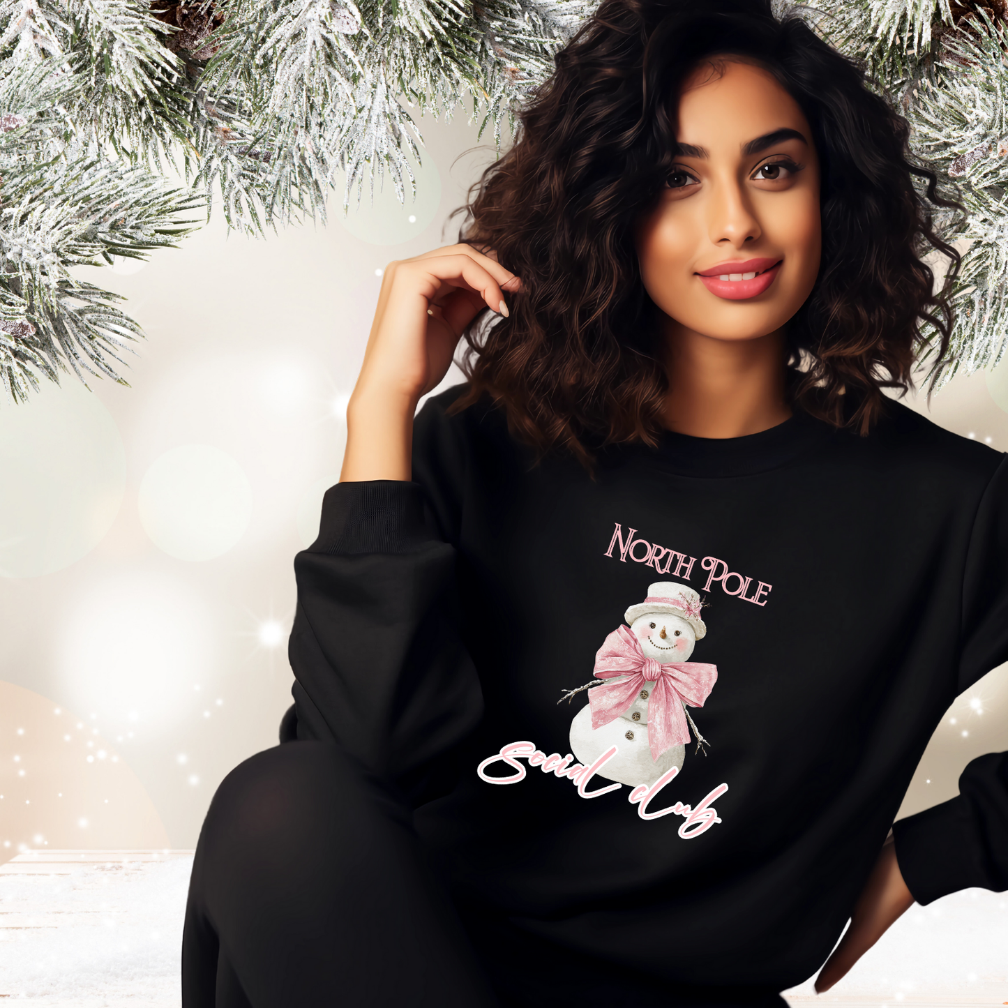 North Pole Social Club Crewneck Sweatshirt