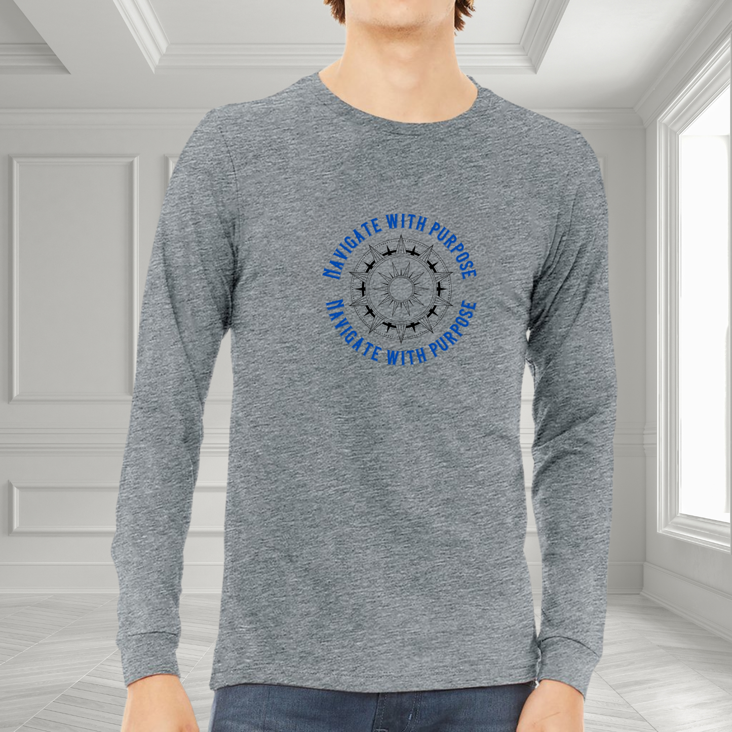 Navigate With Purpose Long Sleeve Tee