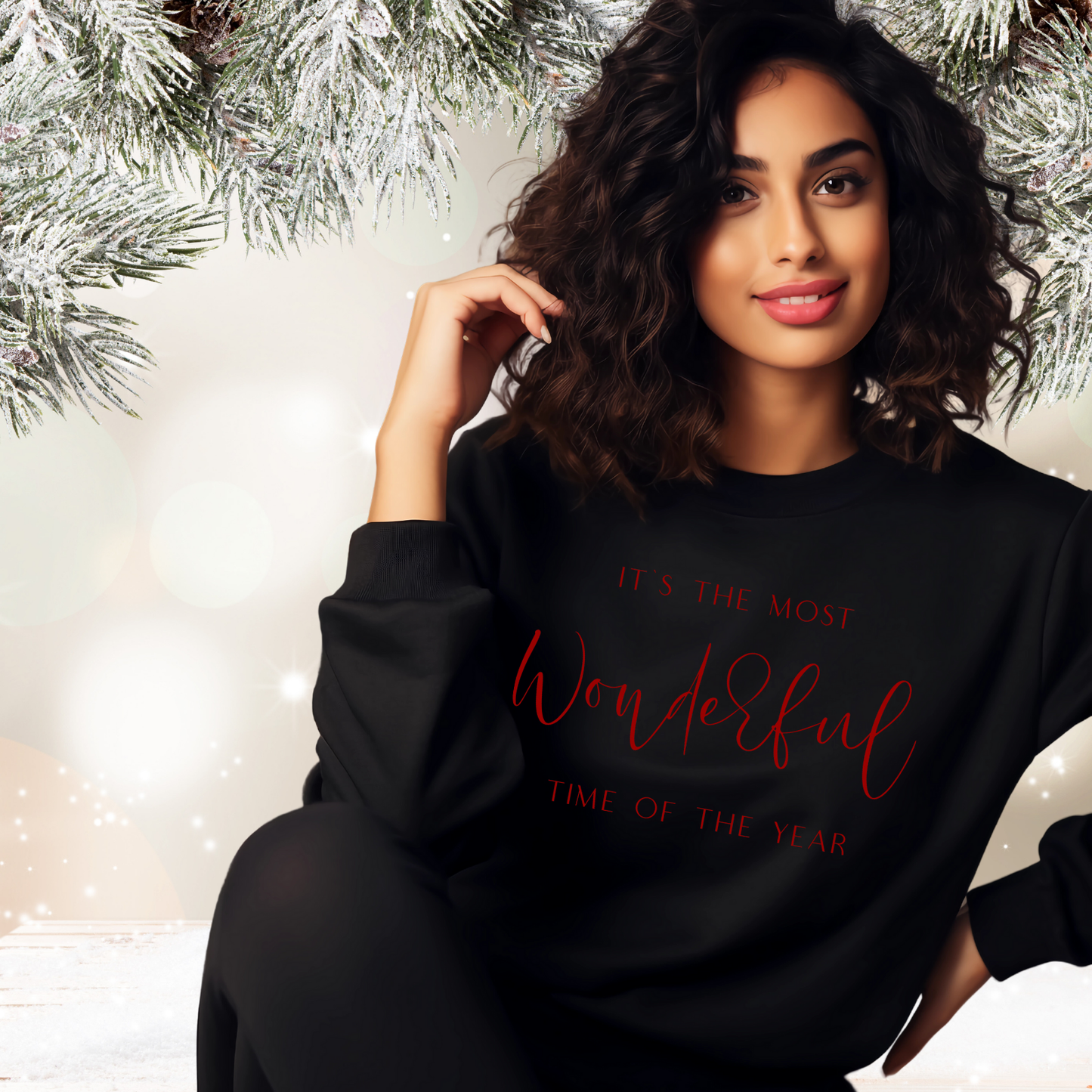 Most Wonderful Time Of The Year Crewneck Sweatshirt