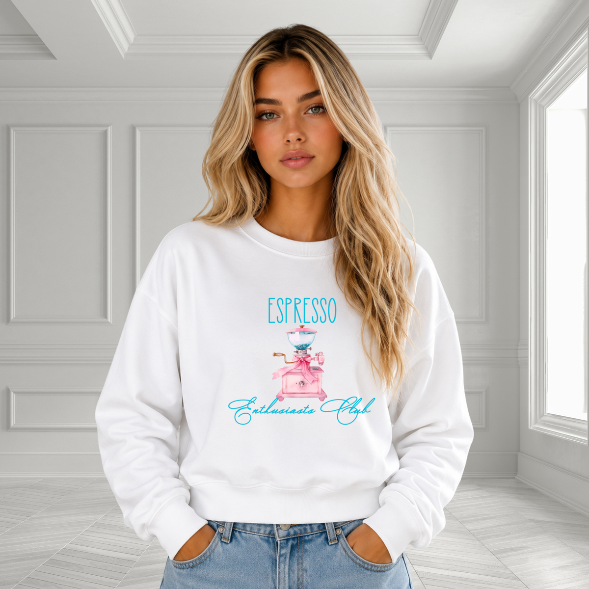 Espresso Enthusiasts Club Crewneck Sweatshirt