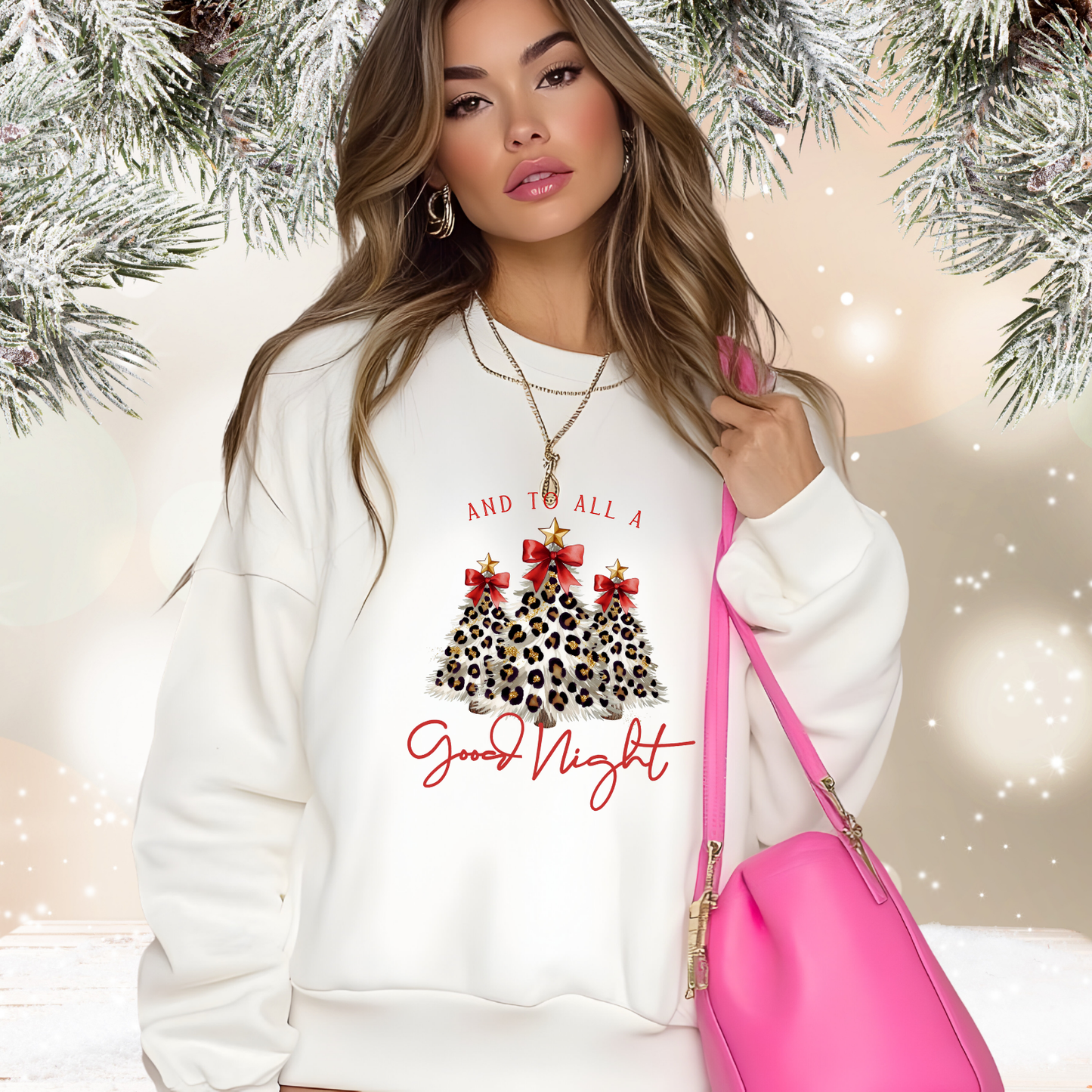 And To All A Good Night Crewneck Sweatshirt